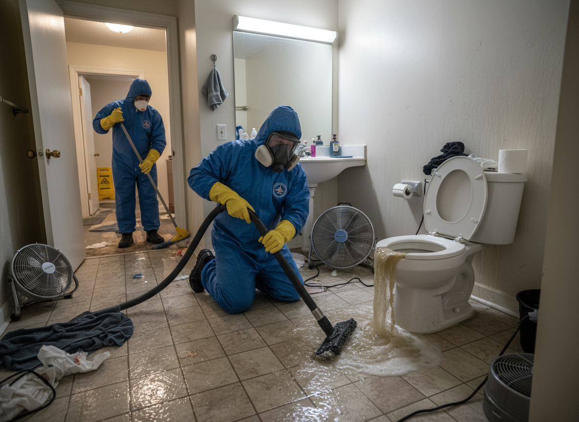 Toilet Overflow Cleanup in Yonkers, NewYork